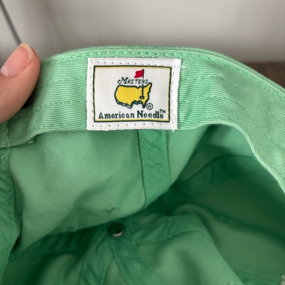 Ladies light green Masters Hat with Masters Logo - Picture 2 of 7